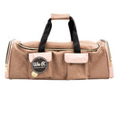 We R Memory Keepers Machine Tote Taupe and Pink Crafter's Bag