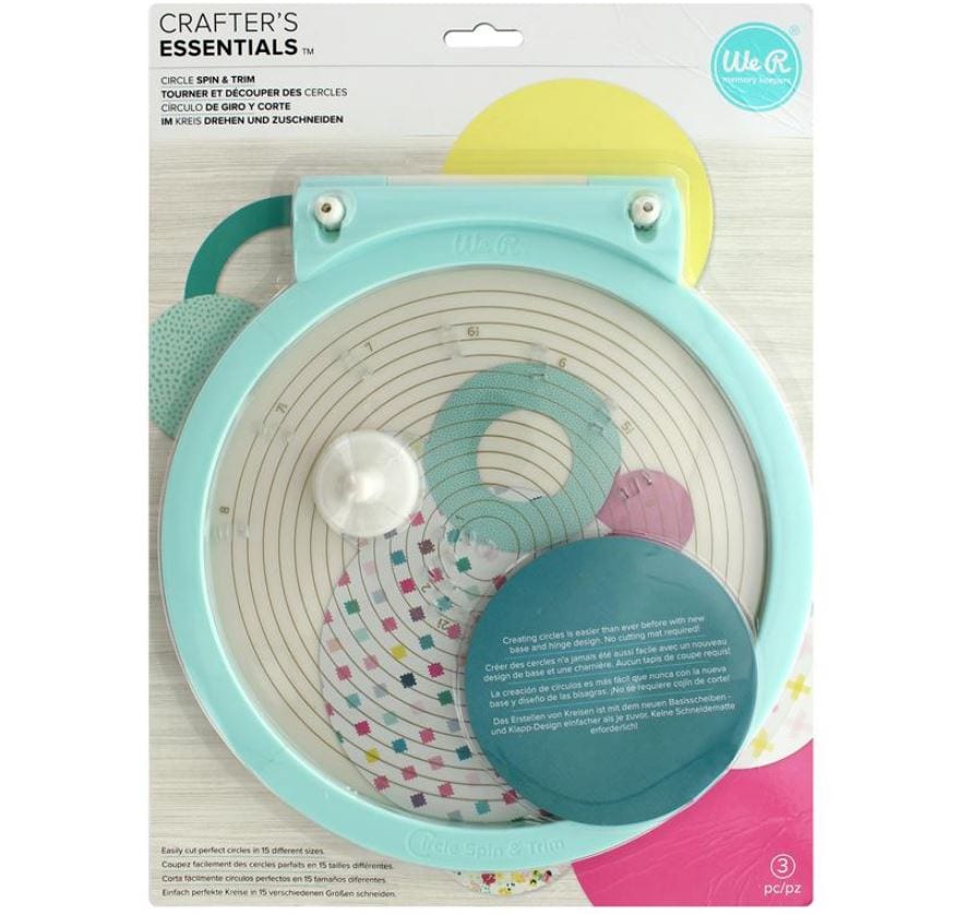 We R Memory Circle Spin and Trim (Circle Cutter)