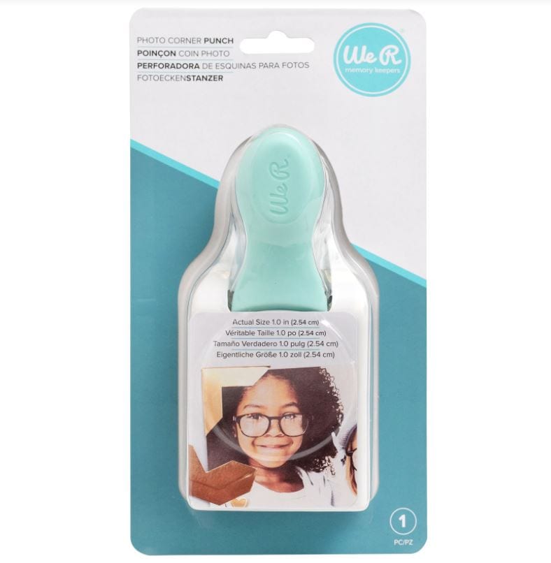 We R Memory Keepers Photo Corners Embossing Punch 1