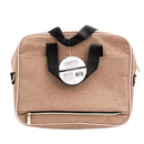 We R Memory Keepers Shoulder Bag Taupe and Pink Crafter's Bag