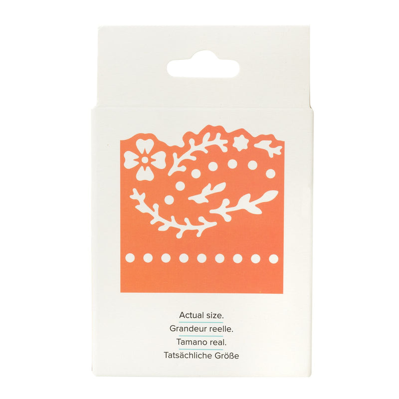 We R Memory Keepers Floral Border Punch Cartridge