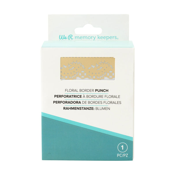 We R Memory Keepers Floral Border Punch Cartridge