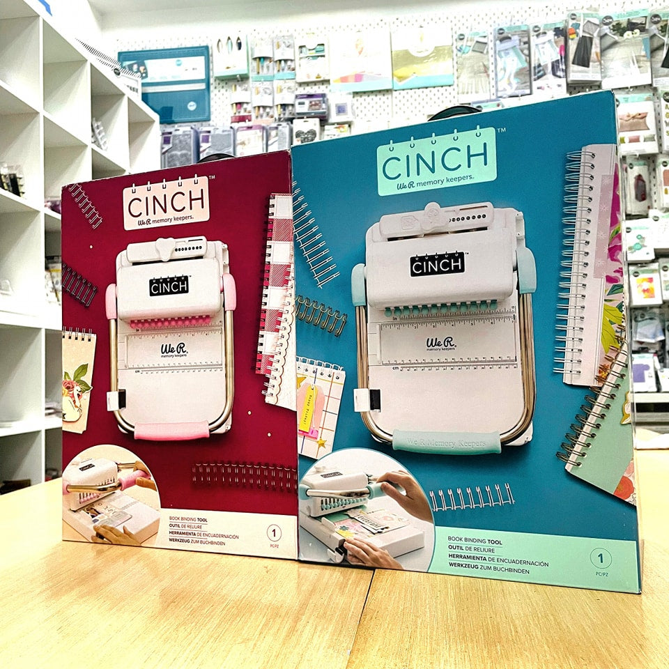 We R Memory Keepers Cinch V2 White Pink