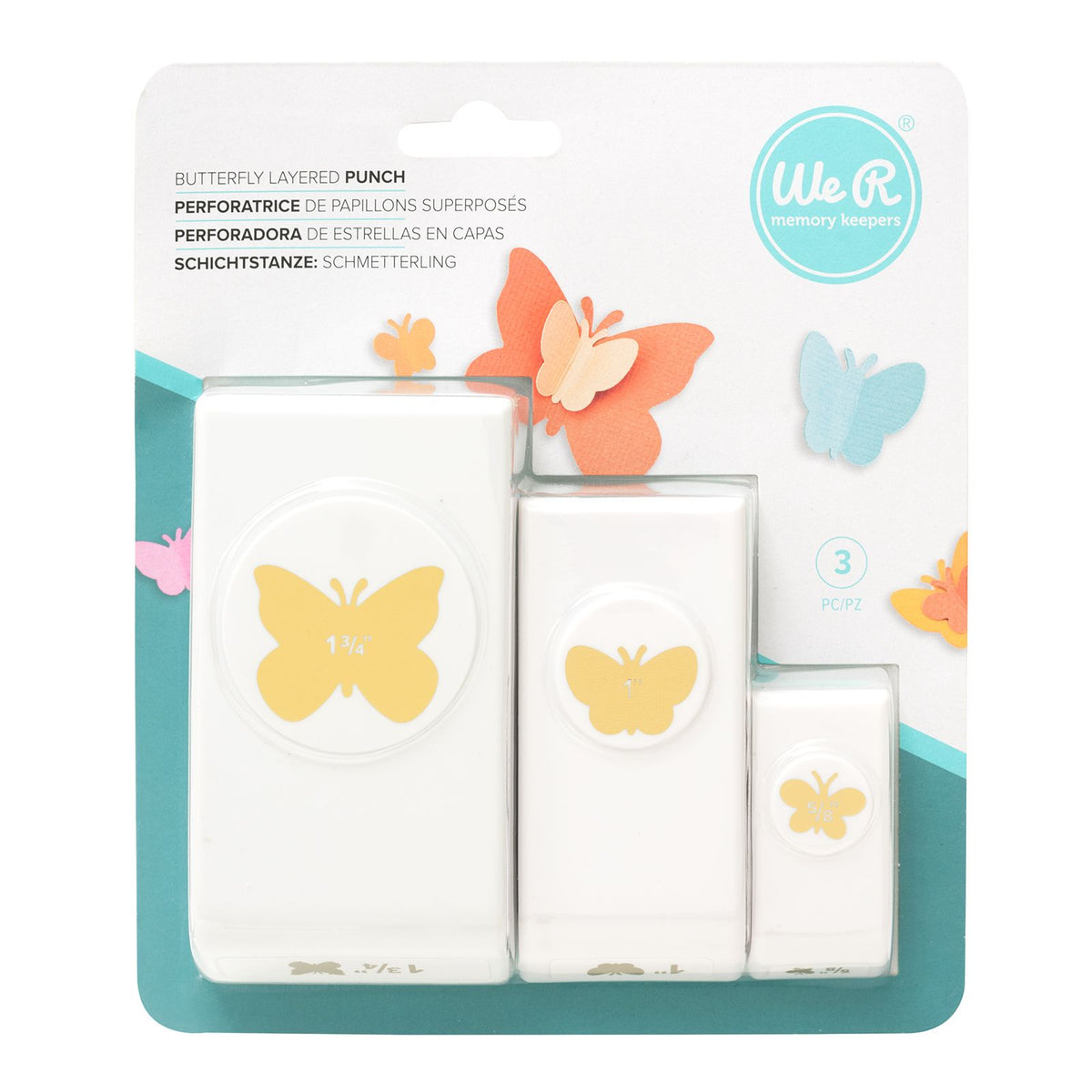 We R Memory Keepers Layered Butterfly Punches