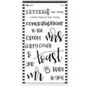 Ranger Wedding Letter It Clear Stamps