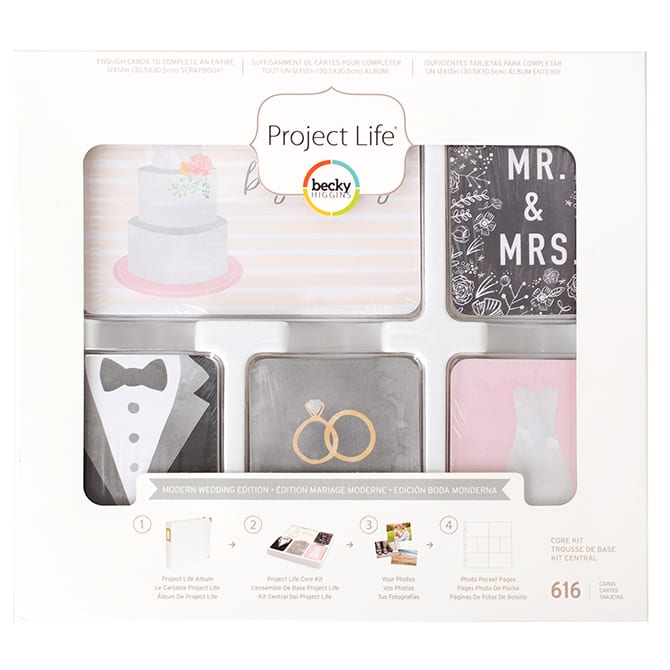 Project Life Modern Wedding (Core Kit and Sampler Set Available)