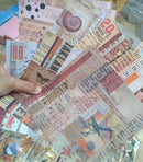 Candy Poetry Yesterday Once More Uncut Sticker Sheets - 12 Sheets