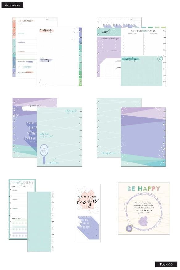 Me and My Big Ideas  Companion Classic Happy PlannerWellness Planner