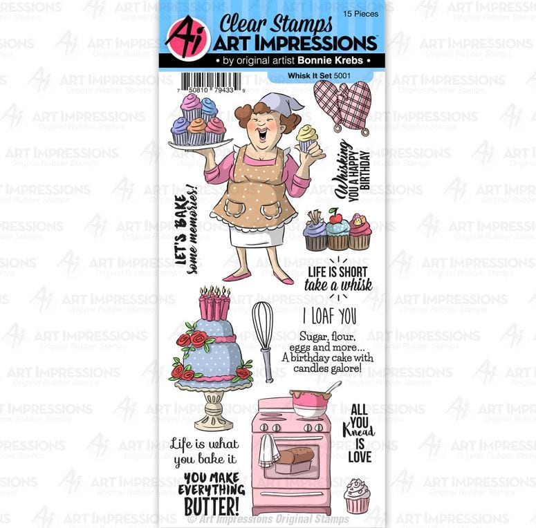 Hampton Art Whisk It Clear Stamps Art Impressions