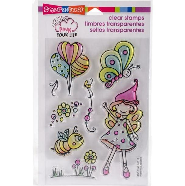 Stampendous Wishes Fly By Perfectly Clear Stamps