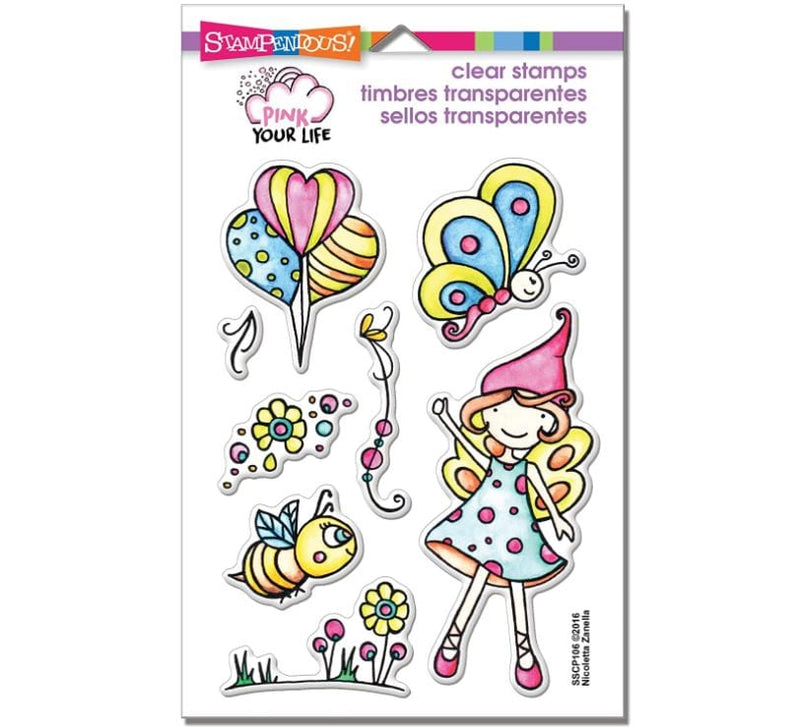 Stampendous Wishes Fly By Perfectly Clear Stamps