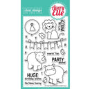 Avery Elle Wild Birthday Clear Stamps Stamps 4" x 6"