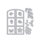 Sizzix Window Box Impresslits Embossing Folder