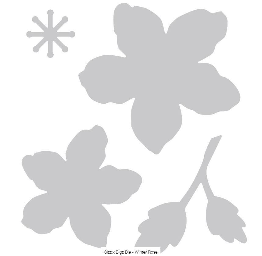 Sizzix Winter Rose Bigz Die
