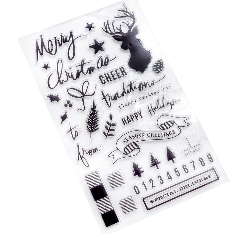 Heidi Swapp Winter Wonderland Stamp Set 11/Pkg