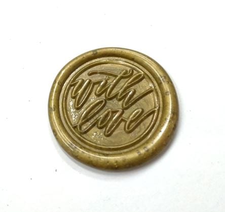 (Options Set 3) Wax Seals Sentiments (Choose 1)