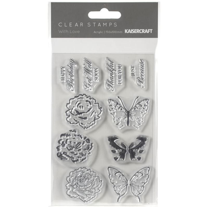 Kaisercraft With Love Clear Stamps 4
