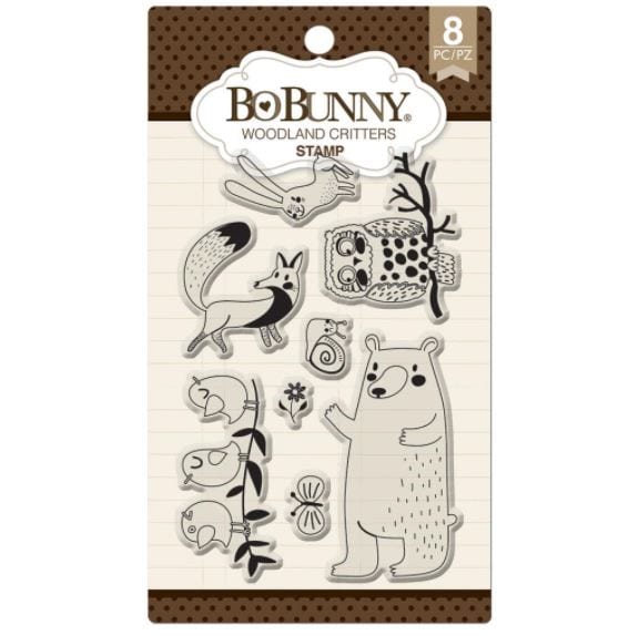 BoBunny Woodland Critter Stamps