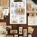 Cardlover Travel Around the World Landmarks Rubber Stamps