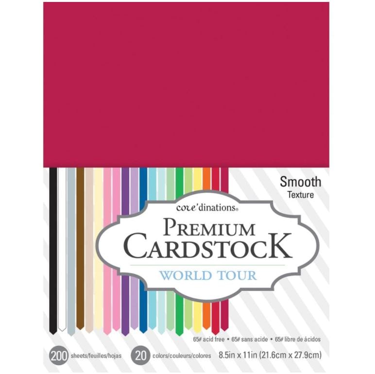 Core'dinations World Tour Value Pack Cardstock 8.5