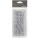 Kaisercraft Woven Line Texture Clear Stamps 2"x 5"