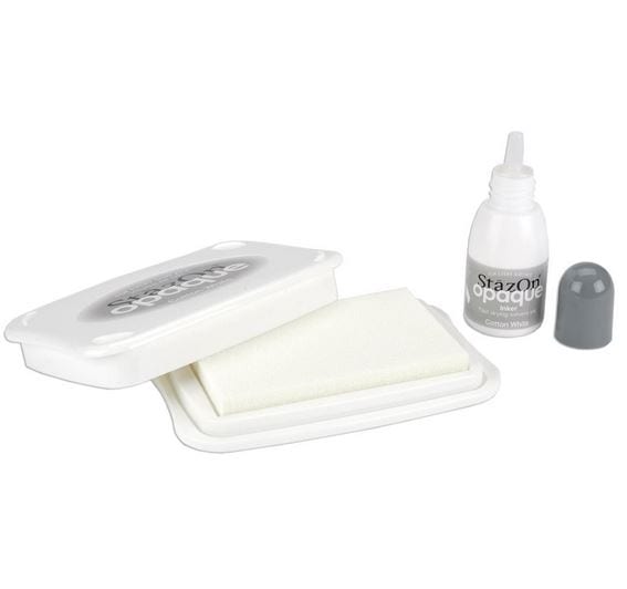 StazOn Cotton White Opaque Ink Kit