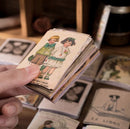 Yanji Large Postage Stamps Vintage Sticker Flakes Yanji (60pcs)