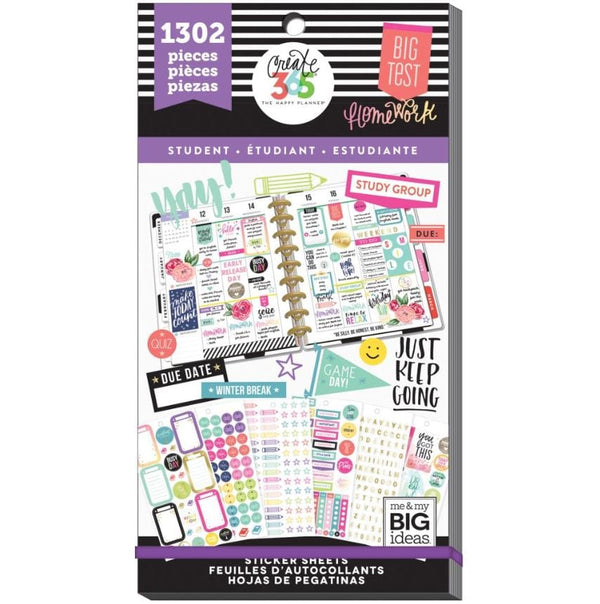 Me and My Big Ideas Yay Student Value Pack Stickers-Create 365 Happy Planner Stickers