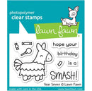 Lawn Fawn Year Seven Clear Stamps 3"x 2"