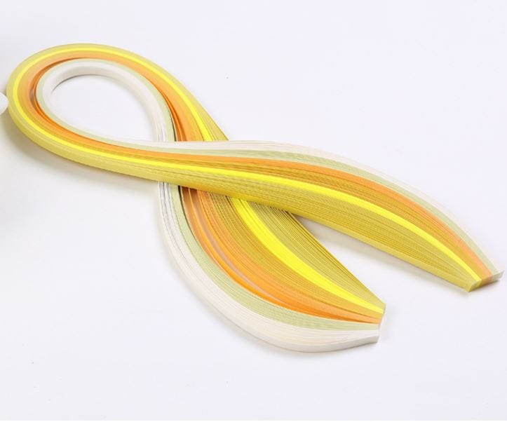 3mm Quilling Papers 120pcs - 3mm x 39cm