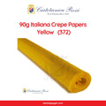 Cartotecnica Rossi Crepe Papers 90g (Brown, Orange & Yellow Shades) Full Roll Premium Italian Crepe Papers