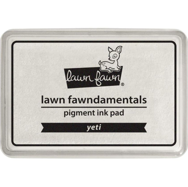 Lawn Fawn Yeti (White) Pigment Ink Pad for Stamping Fundamentals