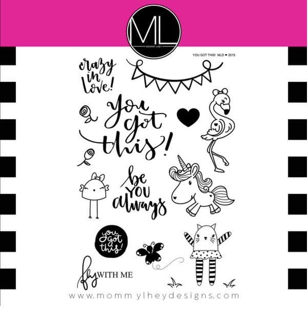 Mommy Lhey You Got This Planner Stamp Set Designs