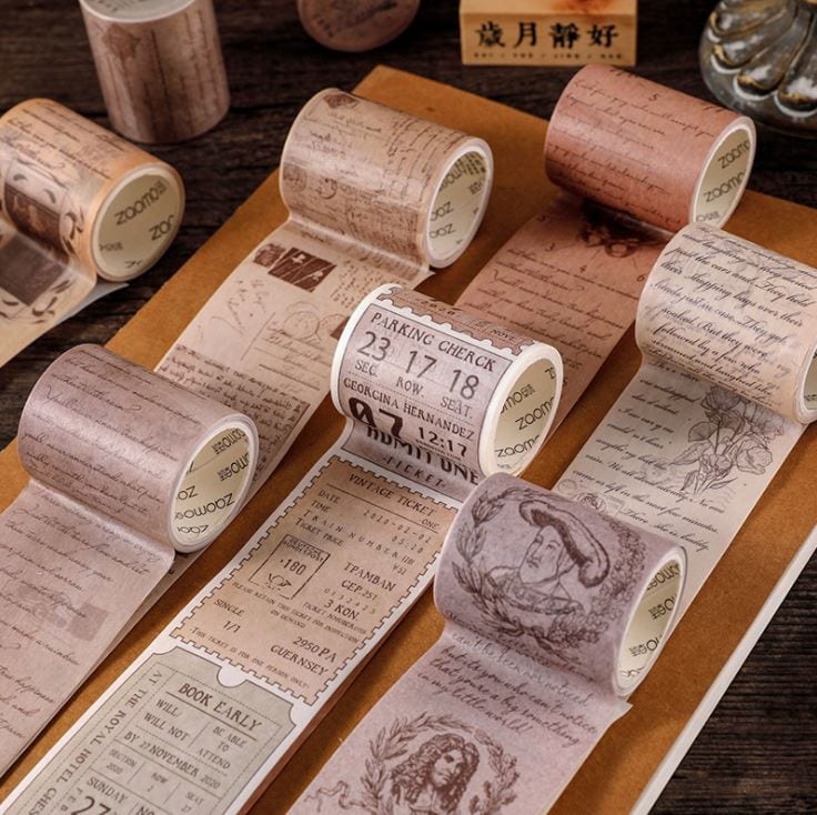 Zaomo Vintage Europe and America Masking Tapes