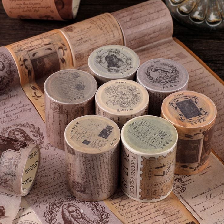 Zaomo Vintage Europe and America Masking Tapes