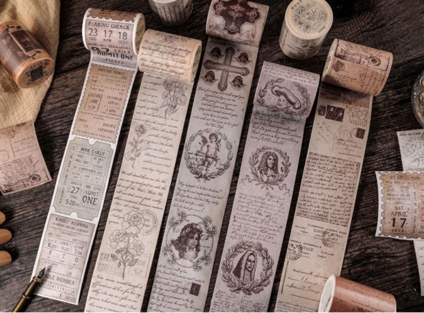 Zaomo Vintage Europe and America Masking Tapes