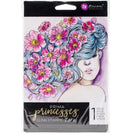 Prima Marketing Zara Prima Princesses Cling Stamp 5" x 7"