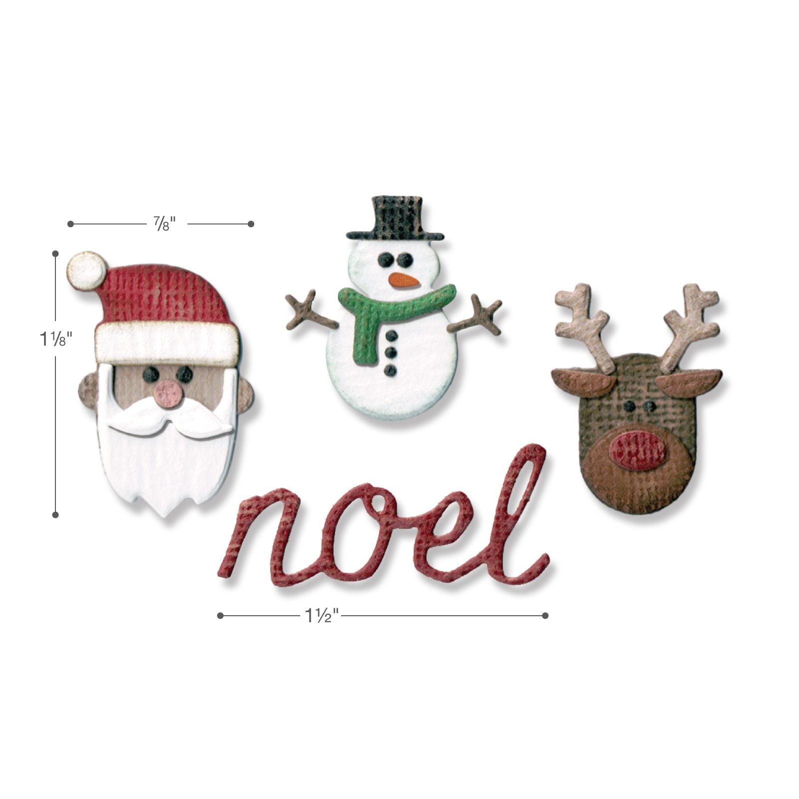 Sizzix Sidekick Side-Order Set - Christmas by Tim Holtz