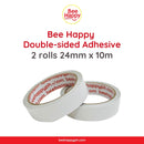 Bee Happy Double-sided Adhesive Tape
