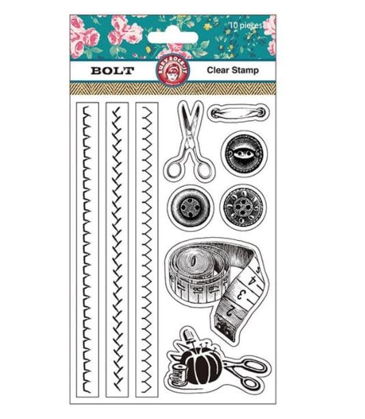 Ruby Rock It Bolt Clear Clear Stamps 6