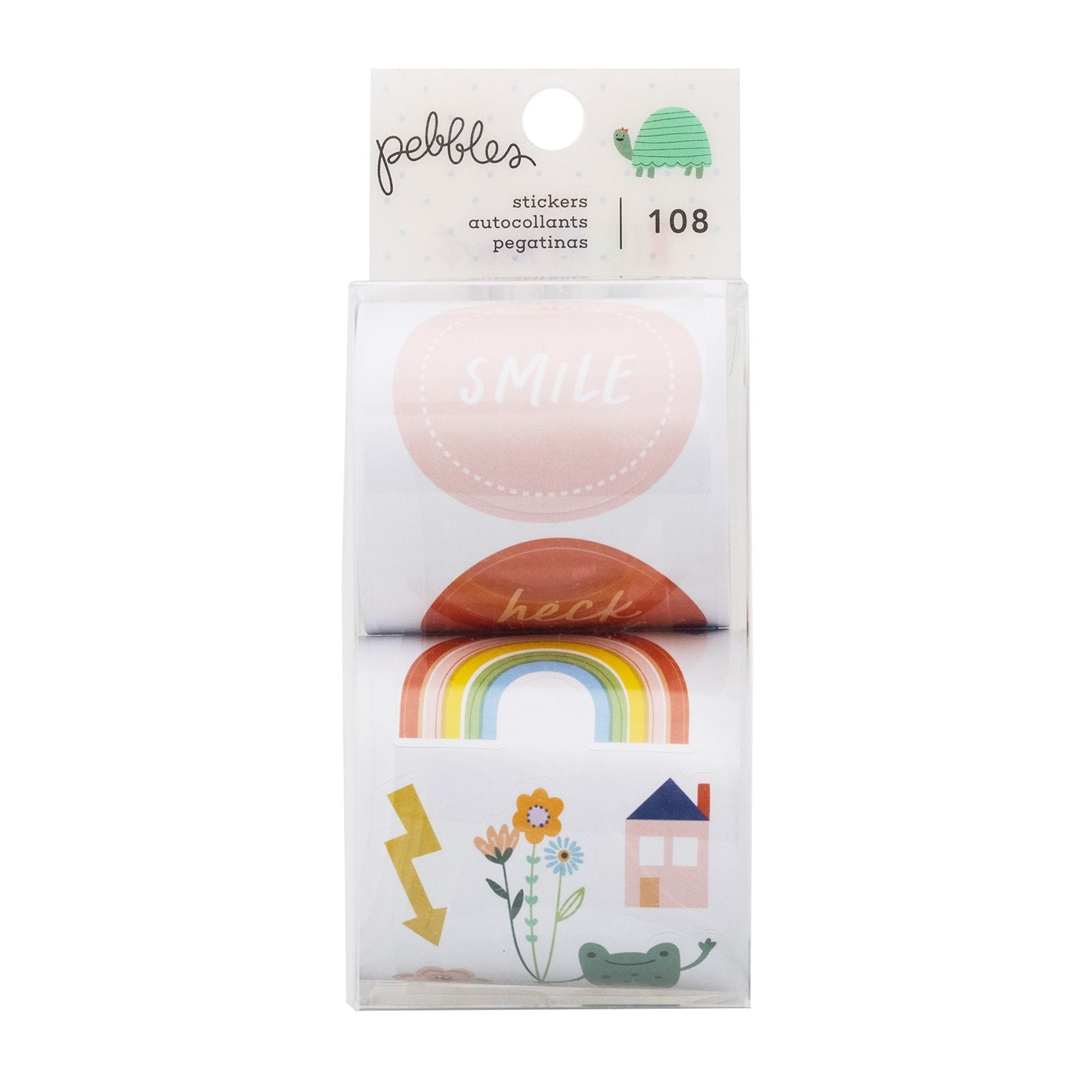 Pebbles Kid at Heart Sticker Rolls (108 Pieces)