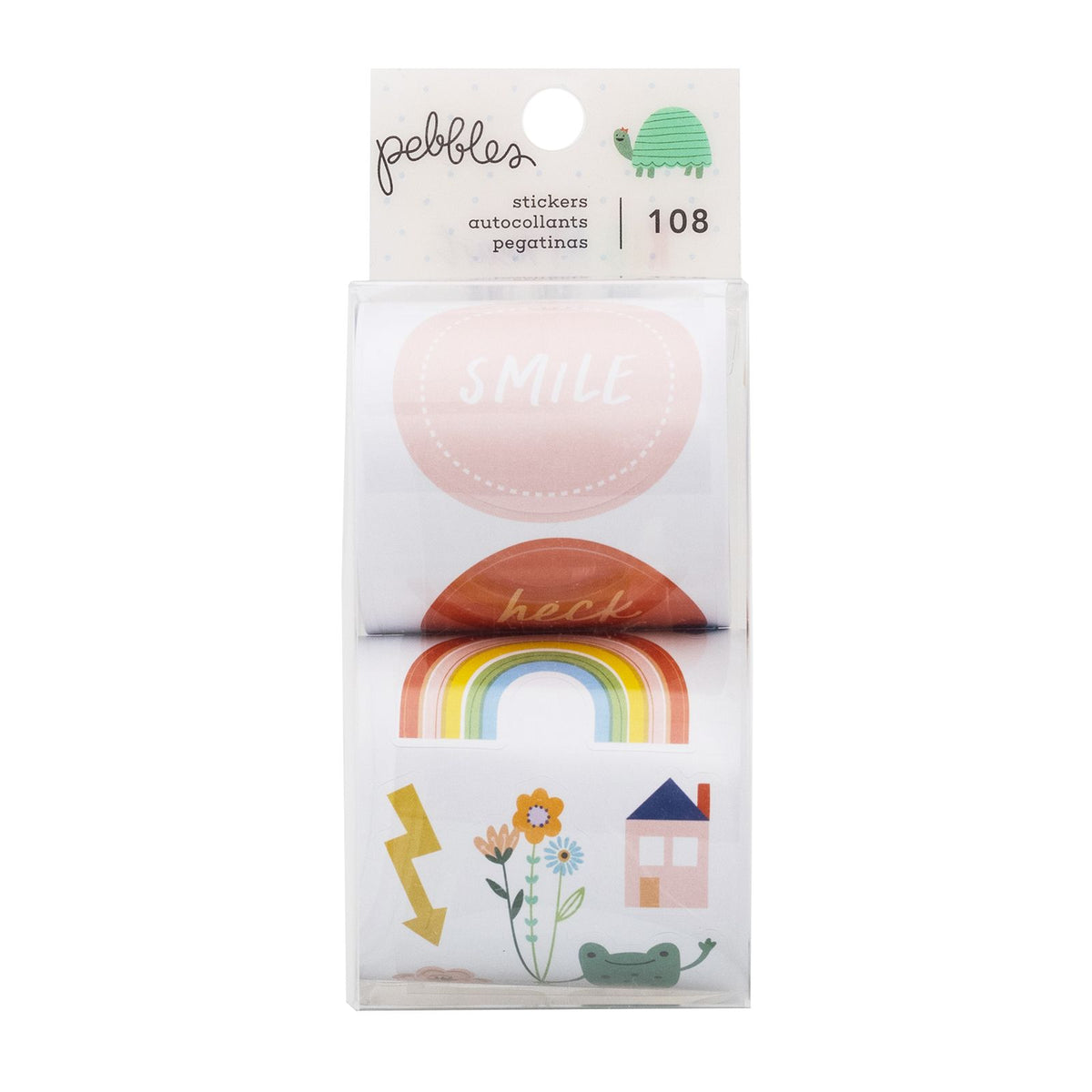Pebbles Kid at Heart Sticker Rolls (108 Pieces)