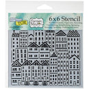 Crafter's Workshop Template 6"X6" City Buildings