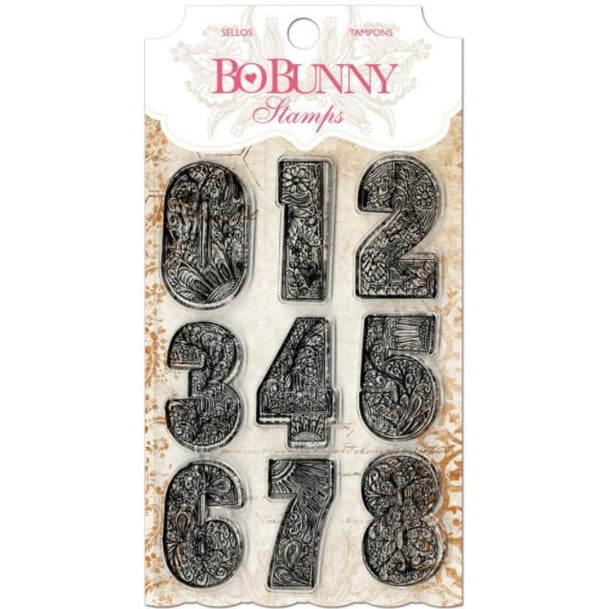 BoBunny Countdown Stamps
