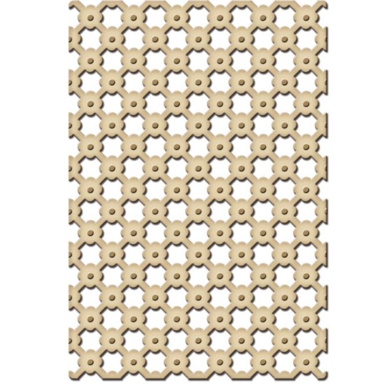 Spellbinders Crisscross Shapeabilities Expandable Pattern Dies