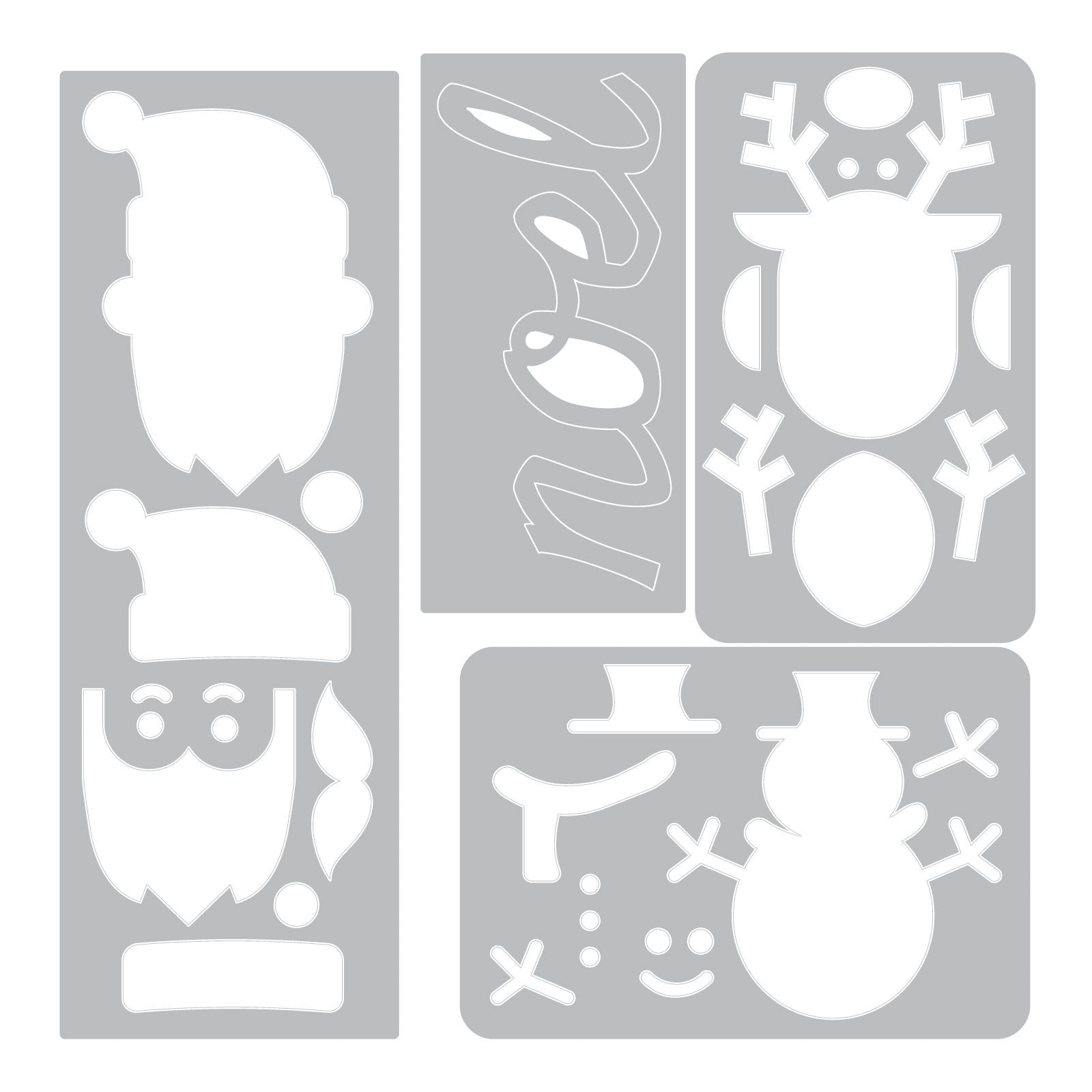 Sizzix Sidekick Side-Order Set - Christmas by Tim Holtz