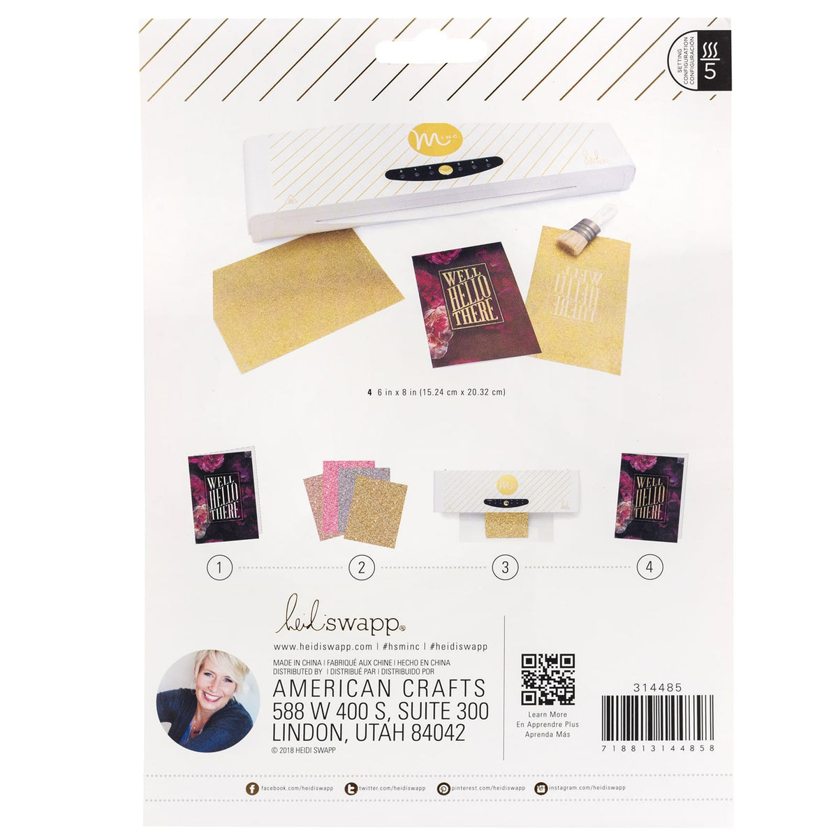 Heidi Swapp MINC Glitter Foil Sheets