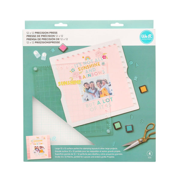 We R Memory Keepers Precision Press 12" x 12" with Press and Easy Lift Magnets