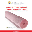 Cartotecnica Rossi Crepe Papers 180g (Purple & Pink Shades) Full Roll Premium Italian Crepe Papers