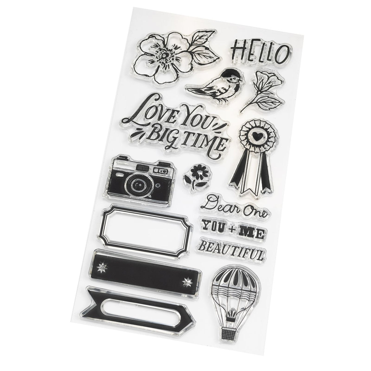 American Crafts Market Square Acrylic Stamp Maggie Holmes
